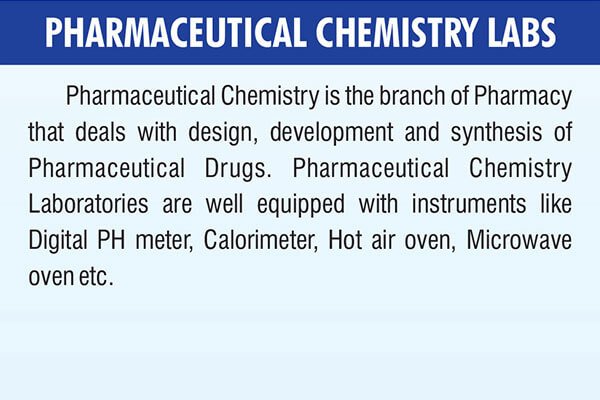 Pharmaceutical Chemistry Labs